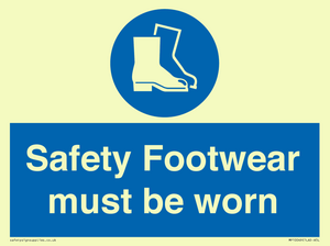Safety Footwear must be worn